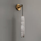Alabaster Flute Wall Lamp