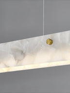 Alabaster LED Linear Pendant Light