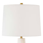 Marble Quatrefoil Table Lamp