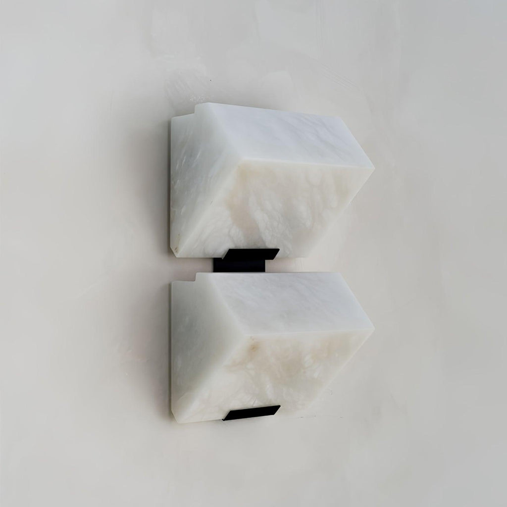 Alabaster Staircase Wall Lamp