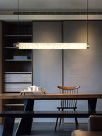 Alabaster Strip Pendant Light