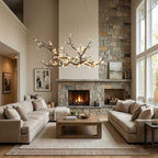 Barhed Tree Branch Chandelier