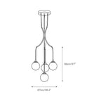 Alliyana Ball Drop Chandelier