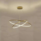 Amina Golden Rings Chandelier