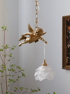 Vintage Angel Pendant Light