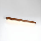 Arlo Linear Wood Plug-in Wall Light