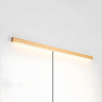 Arlo Linear Wood Plug-in Wall Light