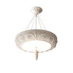 Artistic Carved Plaster Chandelier