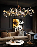 Sutober Sculptural Branch Chandelier