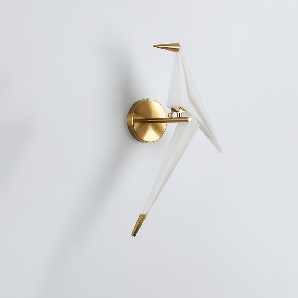 Paper Crane Wall Lamp