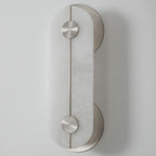 Brace Alabaster Wall Sconce