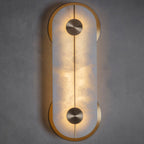 Brace Alabaster Wall Sconce