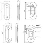 Brace Alabaster Wall Sconce