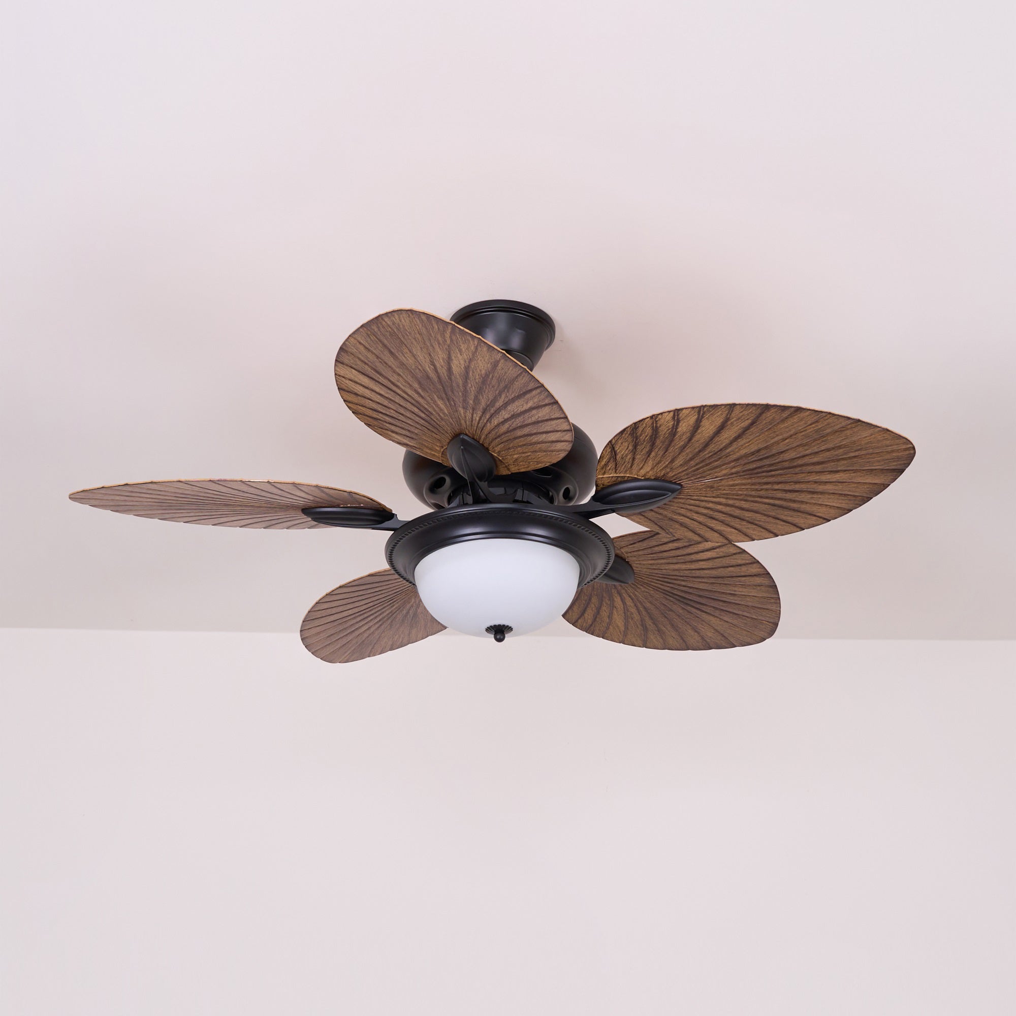 Banana Leaves Ceiling Fan Light