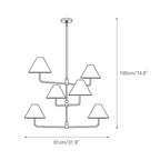Basden Three Tier Chandelier