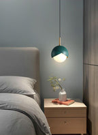 Blue Drop Pendant Light