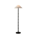 Black Bamboo Floor Lamp