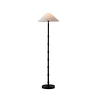 Black Bamboo Floor Lamp