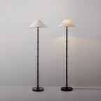 Black Bamboo Floor Lamp