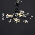 Black Branch Copper Tree Chandelier