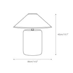 Block Marble Table Lamp