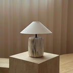 Block Marble Table Lamp