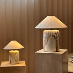 Block Marble Table Lamp