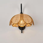 Rattan Wall Lamp 15.7 Inch