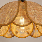 Rattan Wall Lamp 15.7 Inch
