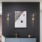 Cone Wall Lamp in Brass