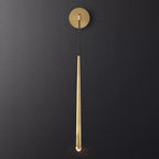Cone Wall Lamp in Brass