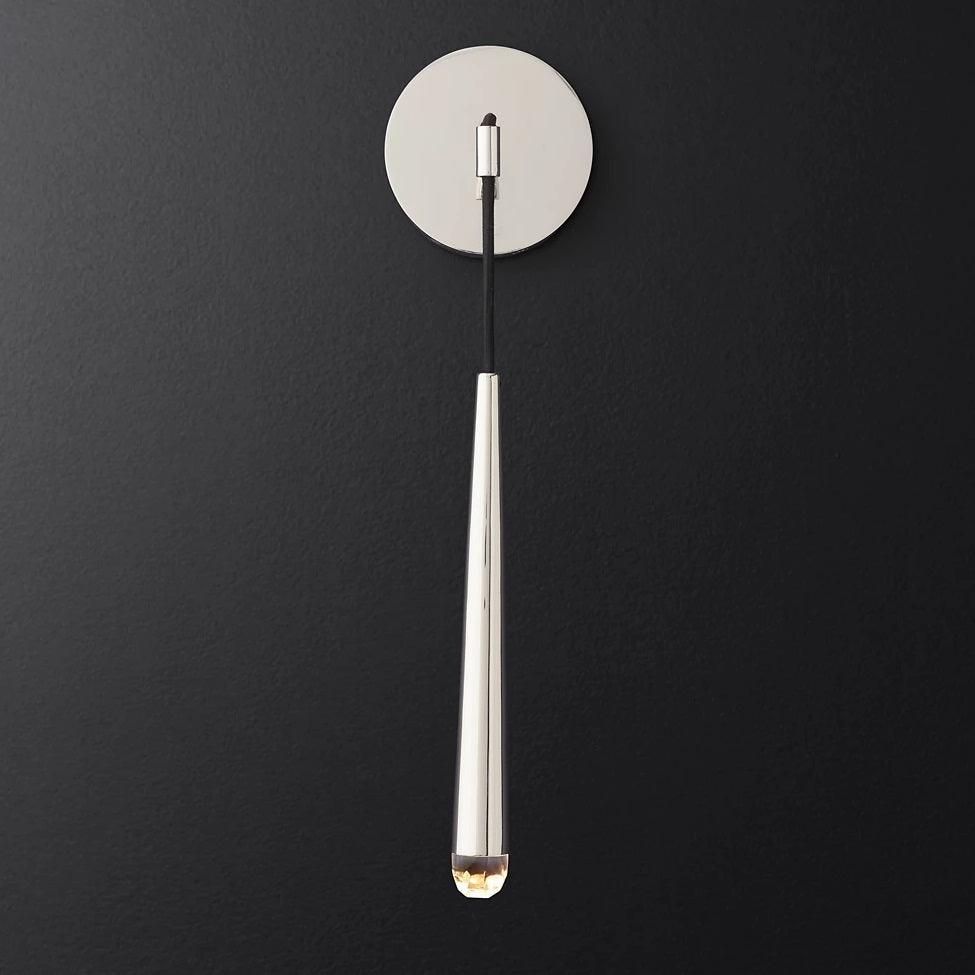 Cone Wall Lamp in Brass