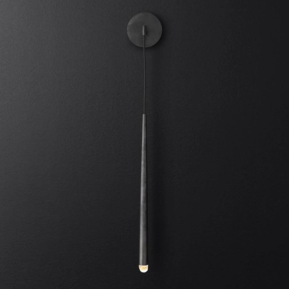 Cone Wall Lamp in Brass