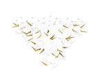 Galaxy Breeze Meteor Shower Crystal Spiral Chandelier
