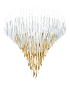 Galaxy Breeze Meteor Shower Crystal Spiral Chandelier