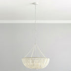 Lana Wood Beaded Chandelier