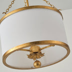 Broche Drum Pendant Lamp