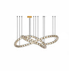 Gabriel Gold Crystal Chandelier