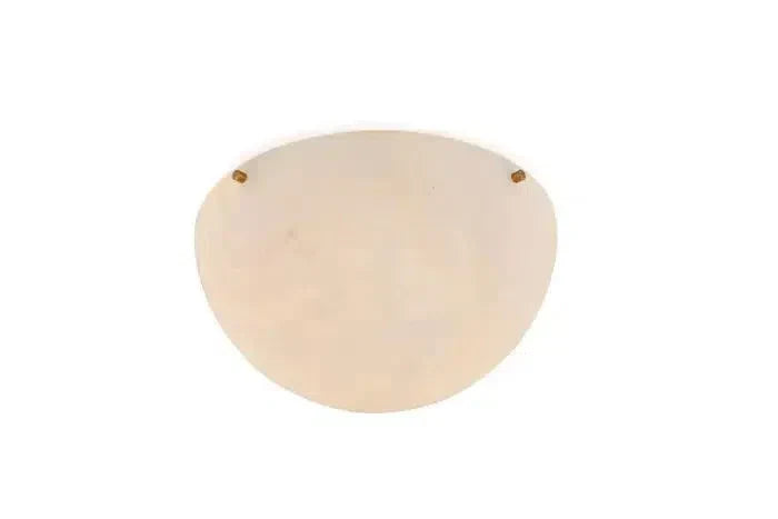 Large 'moon 4' Alabaster Wall or Ceiling Lamp Flush Mount