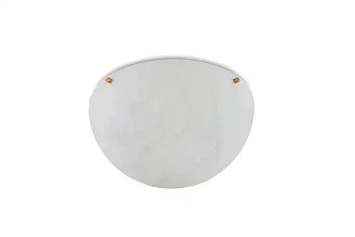 Large 'moon 4' Alabaster Wall or Ceiling Lamp Flush Mount