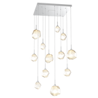 Art Twisted Square Chandelier