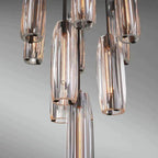 Camellia Crystal 10-Light Round Chandelier