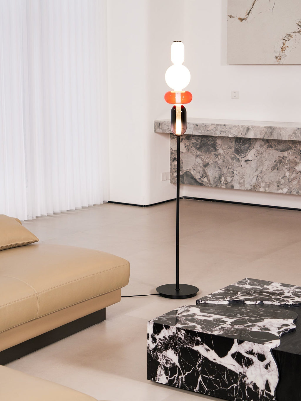 Candied Glass Floor Lamp