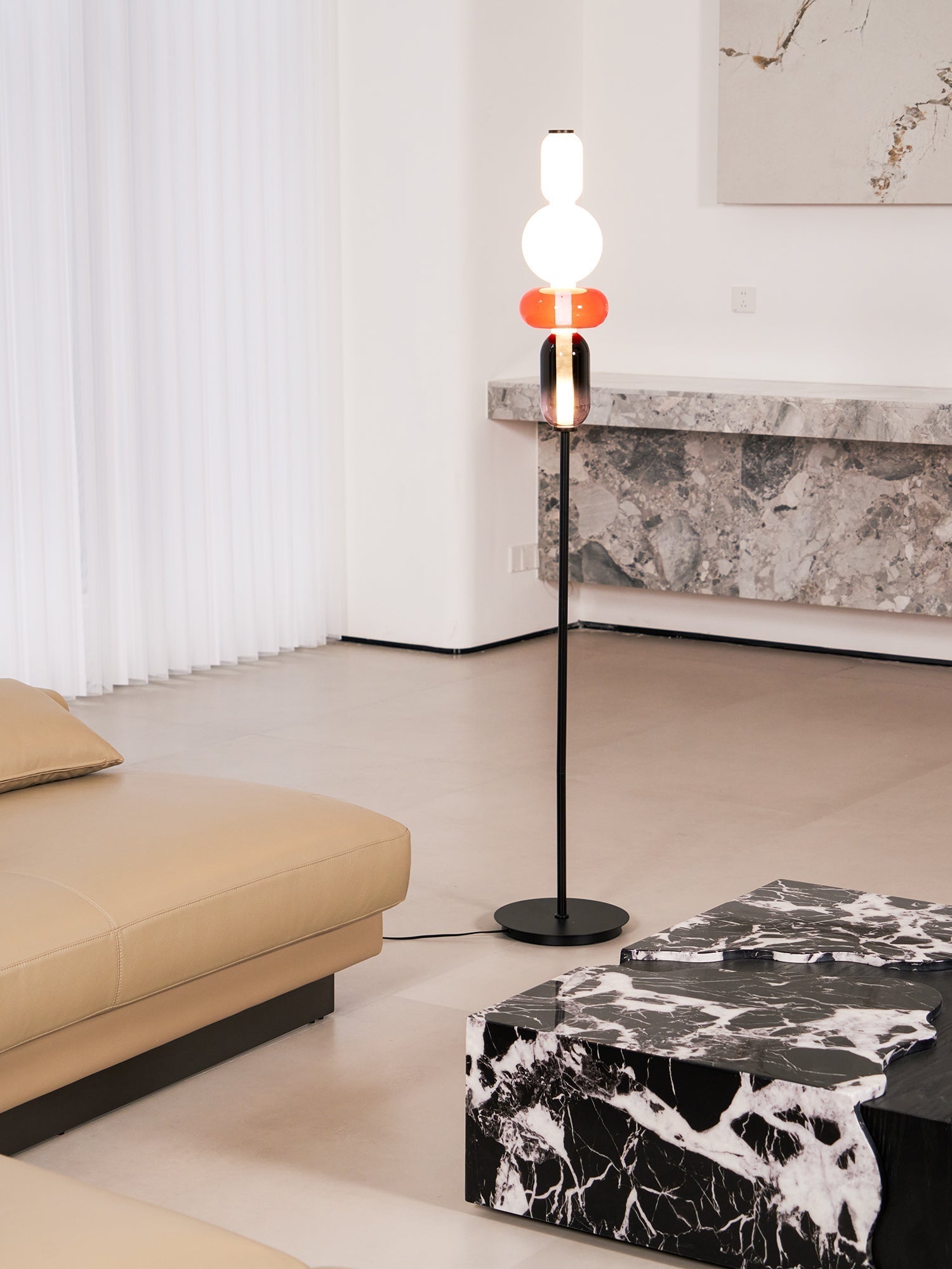 Candied Glass Floor Lamp