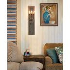 Candle 3-Light Mirrored Sconce