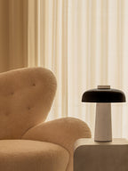Carla Travertine Table Lamp