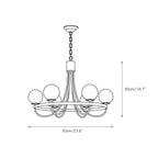 Caroline Sphere Chandelier