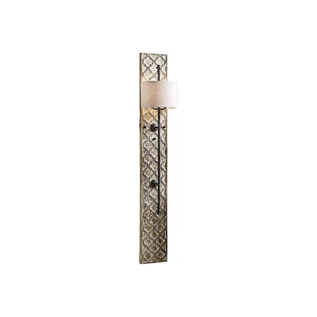 Carved Panel Sconce