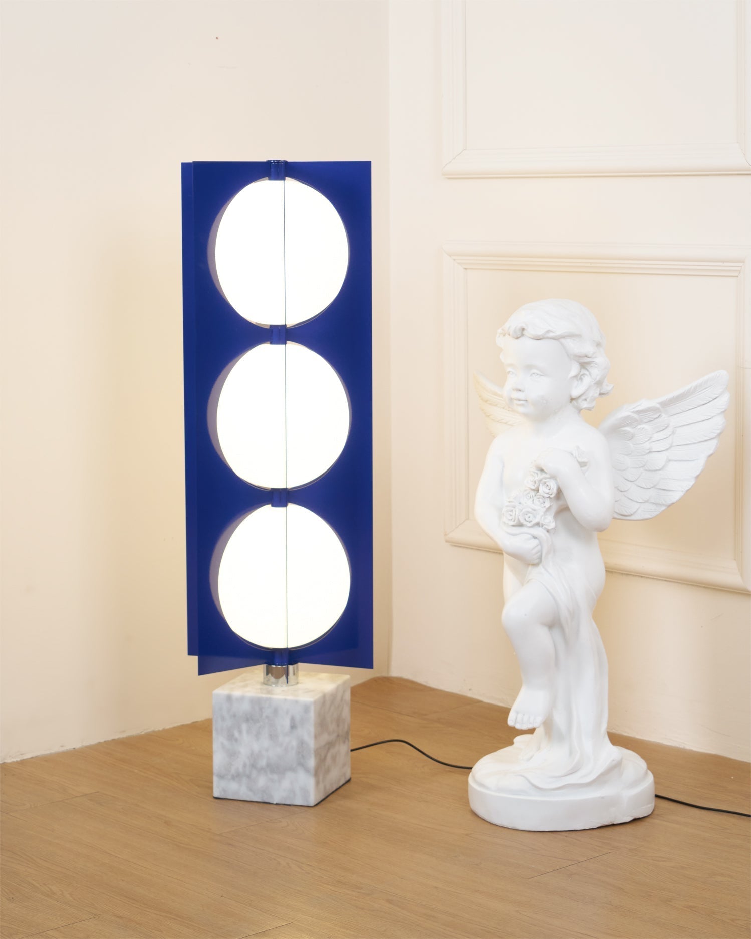 Blue Kleos Floor Lamp