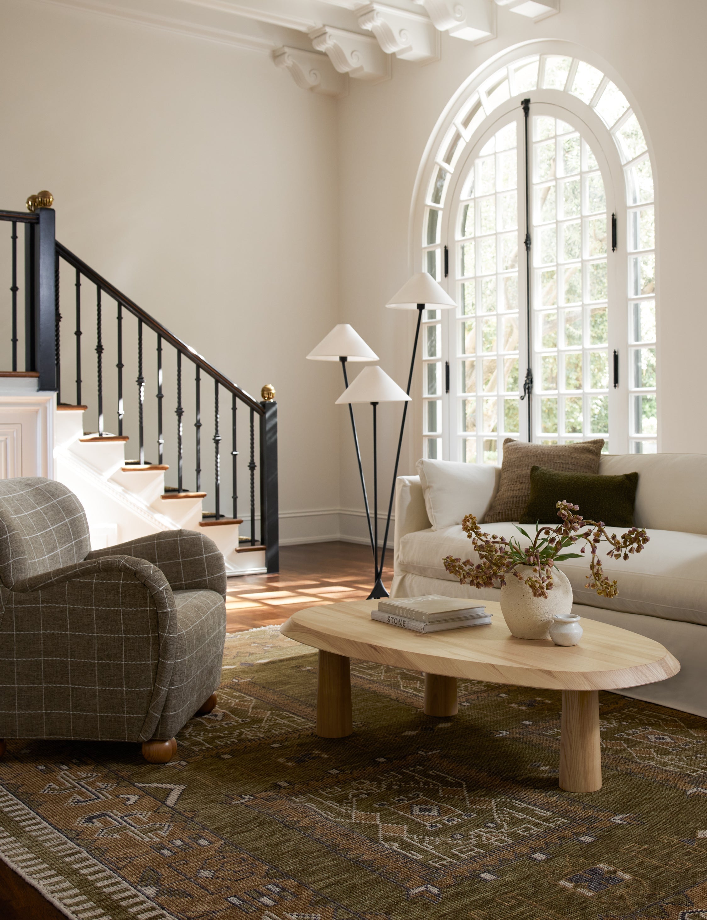 Cedar Floor Lamp